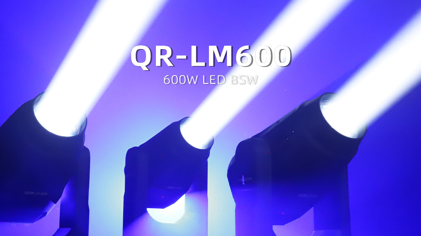 Luz de cabeza móvil LED BSW QR-LM600 de 600 W
