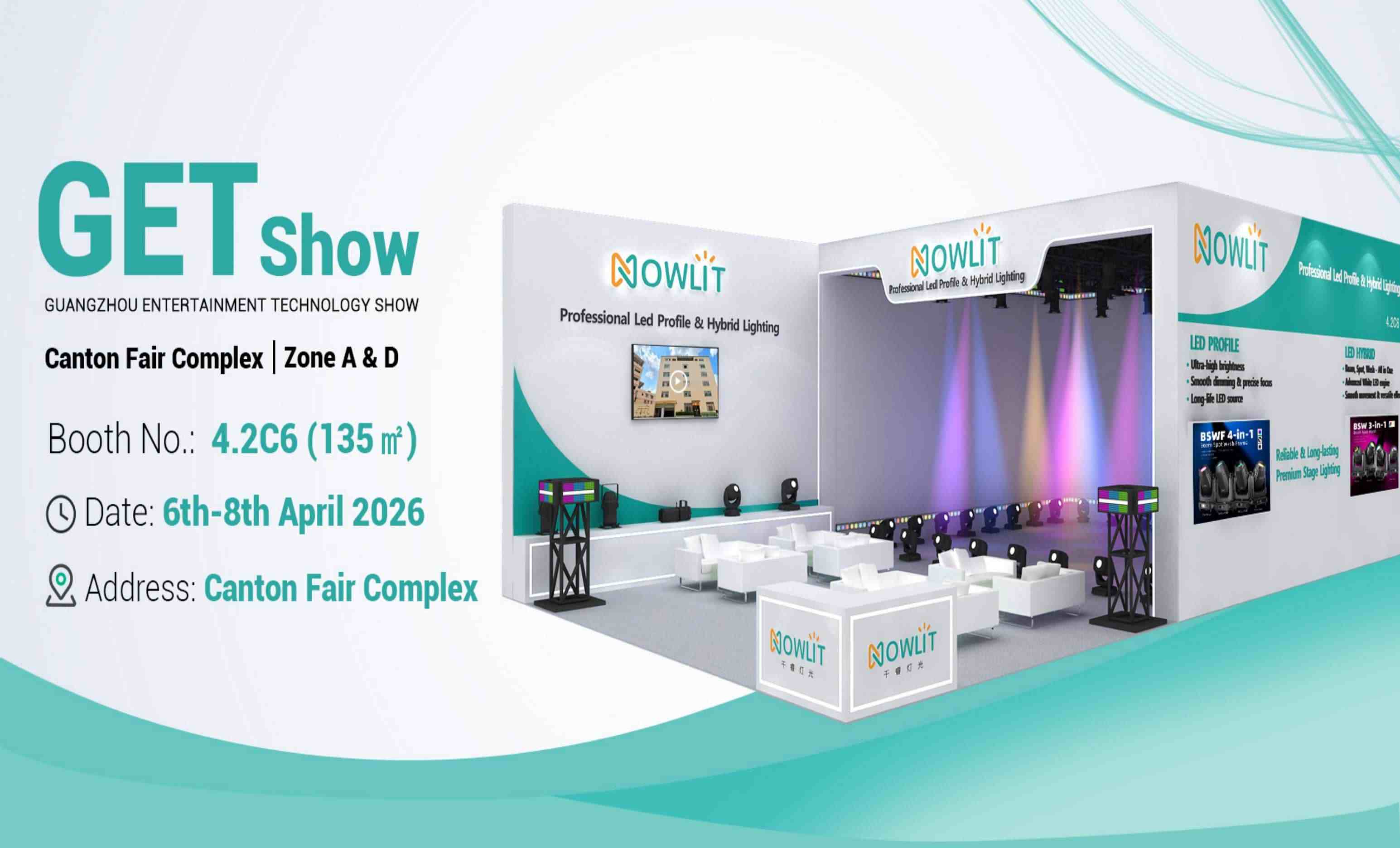 Invitación a NOWLIT en GET Show 2026