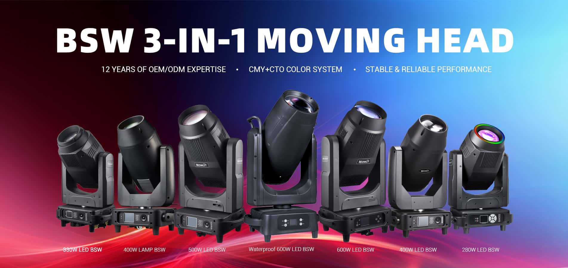 Faros móviles NOWLIT
